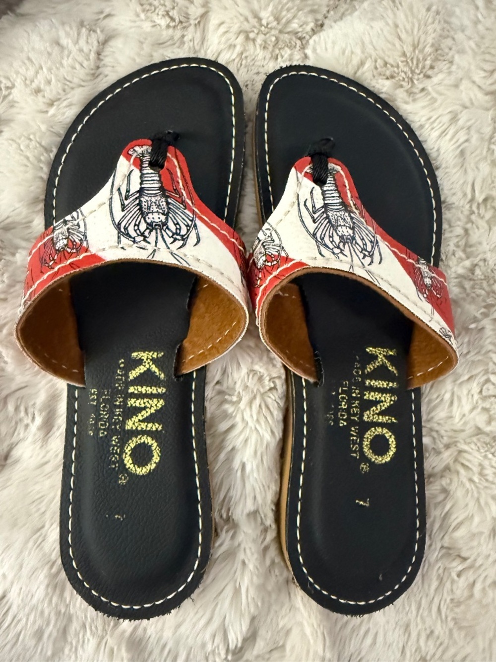 Limited Edition Kino Sandals Lobster Season